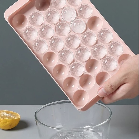 Ice Ball Mould Tray, Rigid Ice Tray, Food Grade Ice Tray for Cocktail - Picture 2 of 12